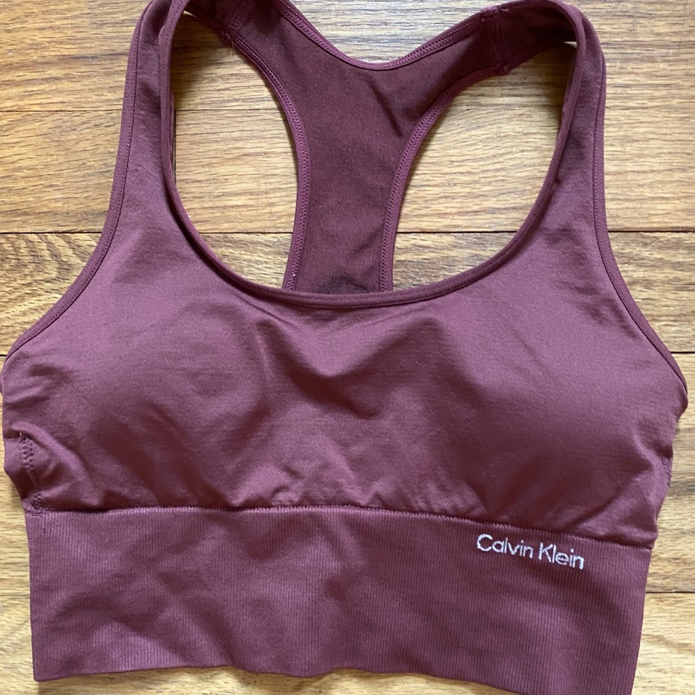 Calvin Klein sports bra size small